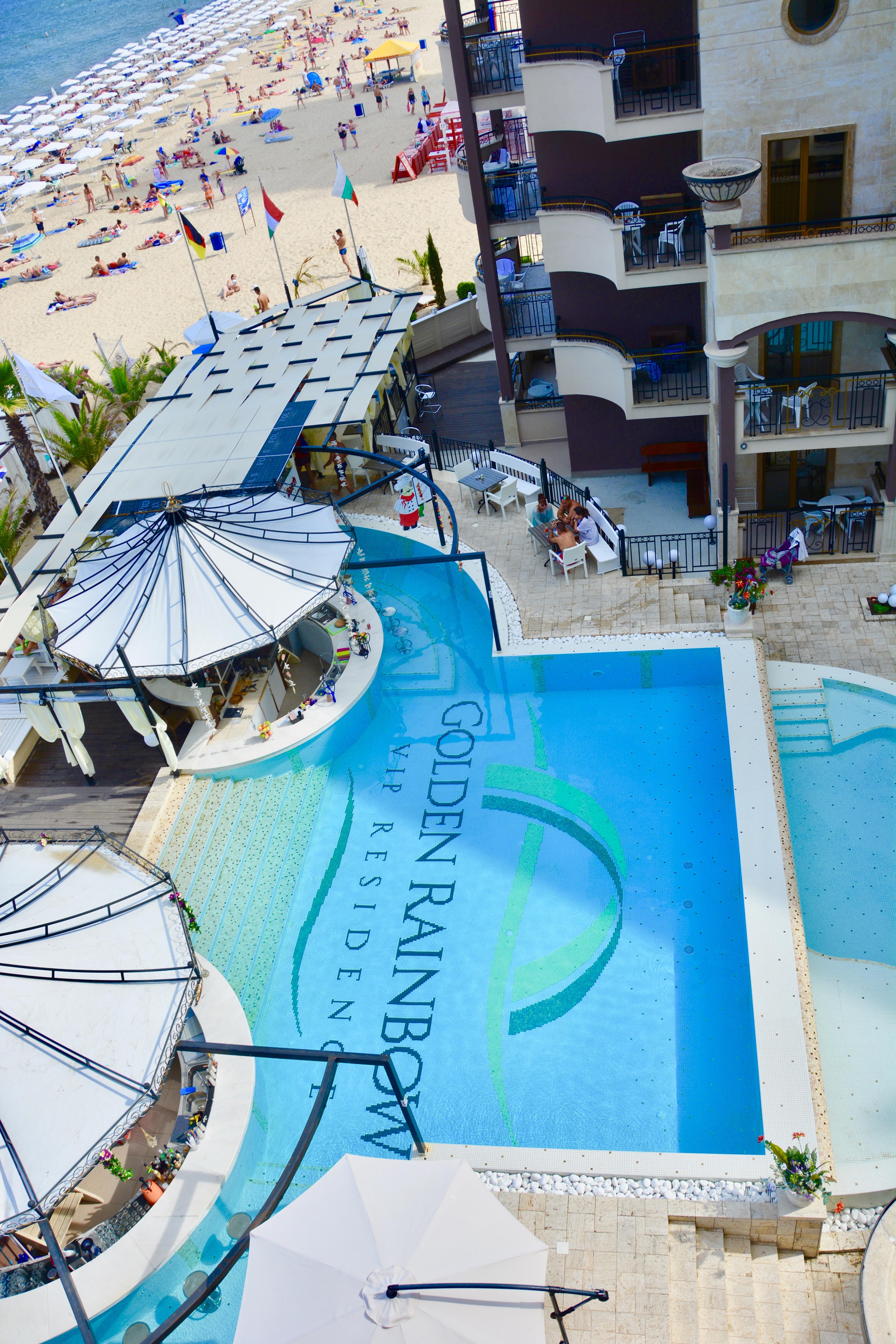 Golden Rainbow Beach Hotel Sunny Beach Exterior photo